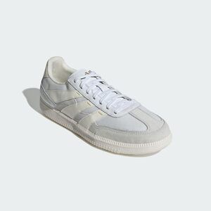NWT adidas Unisex Freestyle Indoor Shoes White/Gold Size 11